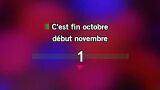 Karaoké Fin octobre