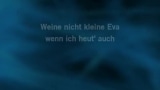 Video Karaoke Weine nicht kleine Eva - Die Flippers