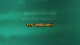 Video Karaoke Accroche un ruban - Sacha Distel
