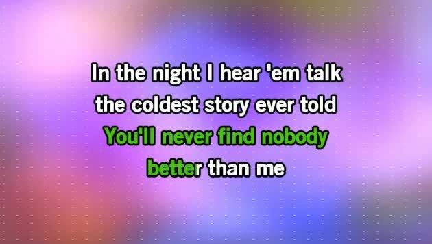 Karaoke Gold Digger - Video with Lyrics - Kanye West