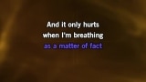 Video Karaoke It Only Hurts When I'm Breathing - Shania Twain - Karaoke Canzoni