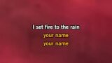 Video Karaoke Set Fire to the Rain - Adele - Karaoke Canzoni