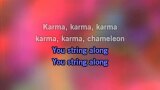 Karaoké Karma Chameleon - Culture Club