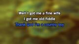 Thank God I'm a Country Boy Karaoke - John Denver