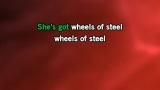 Video Karaoke Wheels of Steel - Saxon