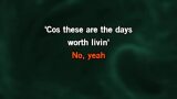 Video Karaoke Our Lives - The Calling