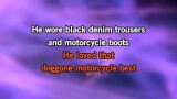 Video Karaoke Black Denim Trousers and Motorcycle Boots - The Cheers - Karaoke Canzoni