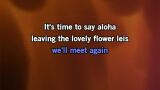 Singen It's Time to Say Aloha Karaoke - 1930s Standards - MP3 Karaoke
