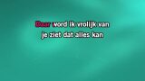 Karaoké Daar word ik vrolijk van - Jettie Pallettie