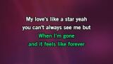 Karaoké My Love Is Like a Star - Demi Lovato