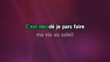 Singen Ma vie au soleil Karaoke - Keen'V - MP3 Karaoke