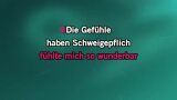 Karaoké Die Gefühle haben Schweigepflicht - Norman Langen