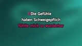 Karaokê Die Gefühle haben Schweigepflicht - Norman Langen