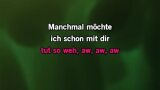 Singen Manchmal möchte ich schon mit dir Karaoke - Peter Wackel - MP3 Karaoke