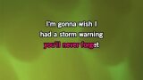 Karaoké Storm Warning - Hunter Hayes