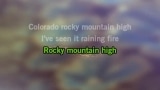 Rocky Mountain High Karaoke - John Denver