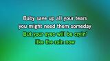 Video Karaoke Save Up All Your Tears - Cher