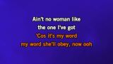 Ain't No Woman (Like The One I've Got) Karaoke - The Four Tops