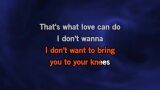 Karaoké That's What Love Can Do - Boy Krazy