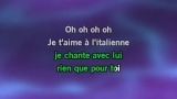 Singen Je t'aime à l'italienne Karaoke - Frédéric François - MP3 Karaoke