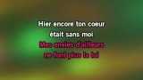 Video Karaoke Hier encore - Brigitte