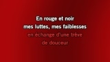 Singen En rouge et noir Karaoke - Jeanne Mas - MP3 Karaoke