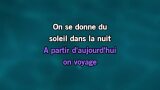 Du soleil dans la nuit Karaoke - Gérard Blanc