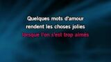 Quelques mots d'amour Karaoke - Frank Michael