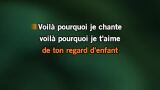 Karaoké Voilà pourquoi je chante - Dalida
