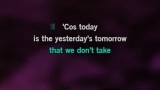 Today is Yesterday's Tomorrow Karaoke - Michael Bublé