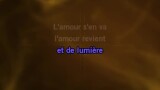 Karaoké L'amour s'en va