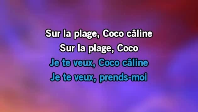 Julien Doré - Coco Câline KARAOKE / INSTRUMENTAL - Vidéo Dailymotion