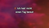 Video Karaoke Ja ich will - Andrea Berg - Karaoke Canzoni