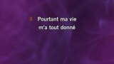 Karaoké Pourtant - Roch Voisine