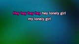 Hey There Lonely Girl Karaoke - Eddie Holman