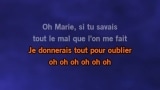 Video Karaoke Marie - Johnny Hallyday - Karaoke Canzoni