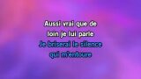Karaoké Si seulement je pouvais lui manquer (version symphonique) - Calogero