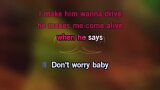 Singen Don't Worry Baby Karaoke - Lorrie Morgan - MP3 Karaoke