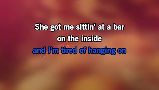 Karaoke Bartender Song (Sittin' at a Bar) - Rehab - CDG, MP4, KFN - Karaoke  Version