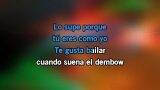 Karaokê Suena el dembow - Sebastián Yatra