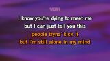 Video Karaoke Alone - Halsey