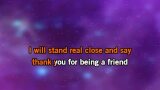 Karaoké Thank You for Being a Friend - Andrew Gold