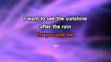 Singen Sunshine After the Rain Karaoke - Elkie Brooks - MP3 Karaoke