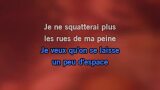 Les rues de ma peine Karaoke - Amir