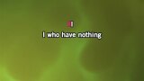 Karaoké I (Who Have Nothing) - Katherine Jenkins