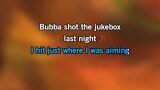 Karaoké Bubba Shot the Jukebox - Mark Chesnutt