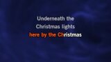 Singen Underneath the Christmas Lights Karaoke - Sia - MP3 Karaoke