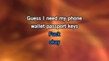 Singen Phone Wallet Key Karaoke - Adam Sandler - MP3 Karaoke