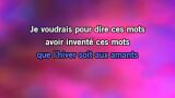Singen Ces mots simples Karaoke - Vanessa Paradis - MP3 Karaoke