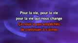Karaoké Pour la vie - Patrick Bruel